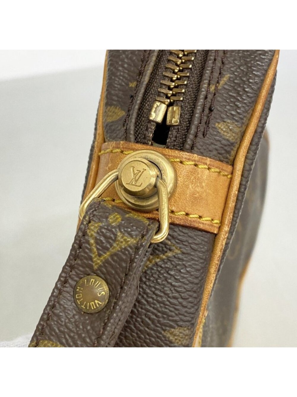 Louis Vuitton Clutch Monogram Marly Dragonne PM Brown - Picture 8 of 10